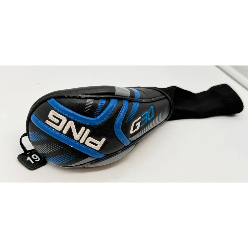 PING G30 Hybrid Headcover Black Blue 19 Degree Rescue Utility Golf Club Cover